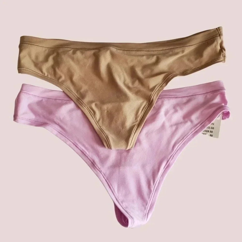 Pink gift set 2 body lotion& 2 thongs size XS cakhi& pink color - Picture 7 of 9